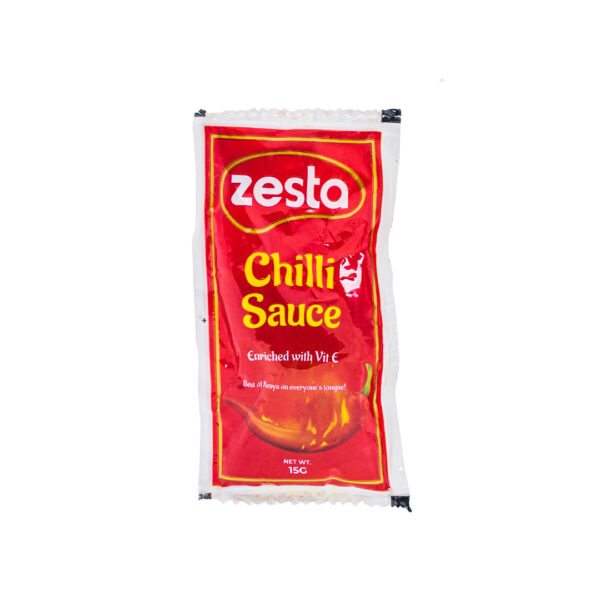 ZESTA CHILLI SAUCE SACHETS 15G