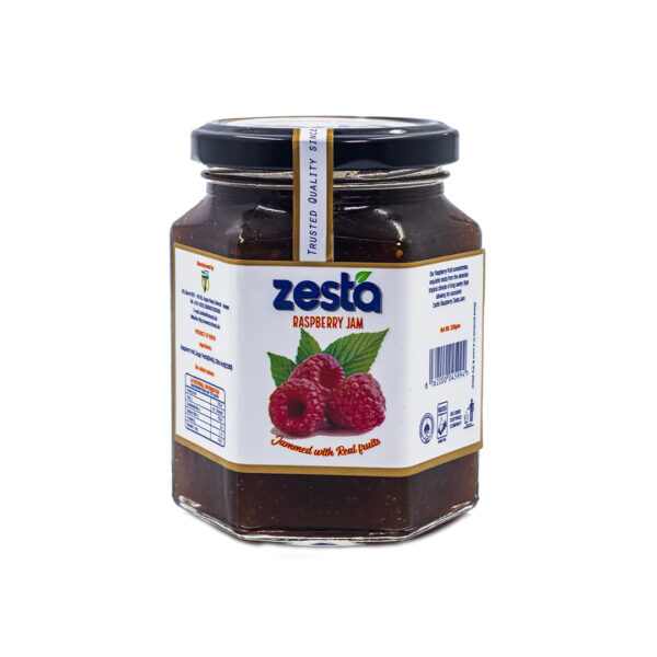 ZESTA RASPBERRY JAM 330G