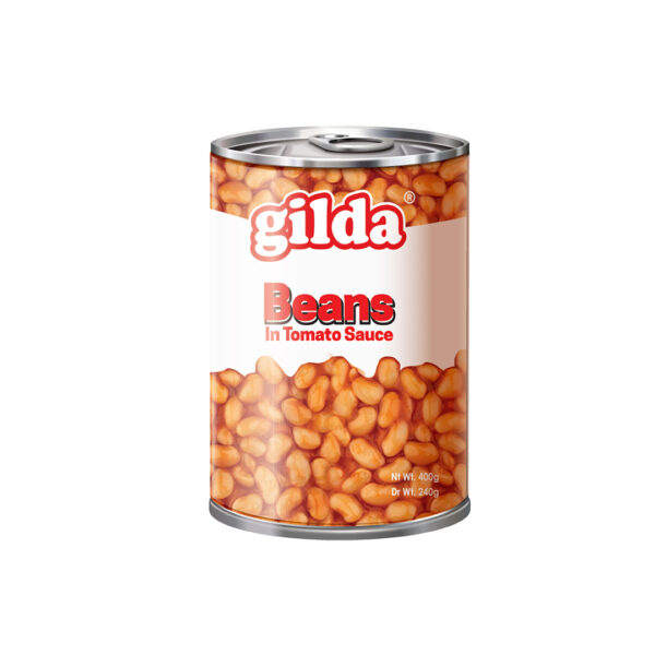 GILDA BEANS IN T/SAUCE 400G