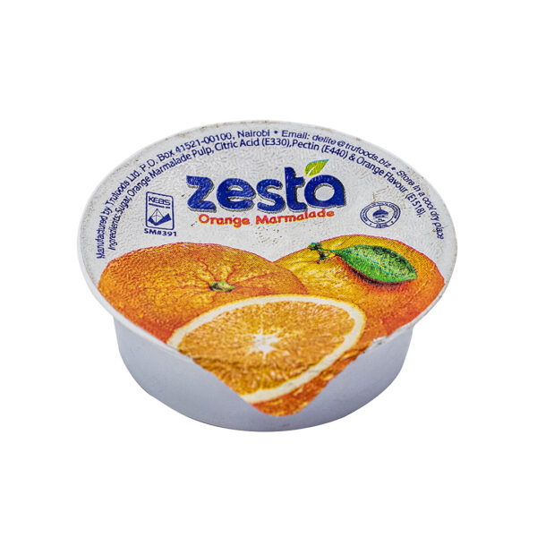 ZESTA ORANGE MARMALADE TUBS 20G