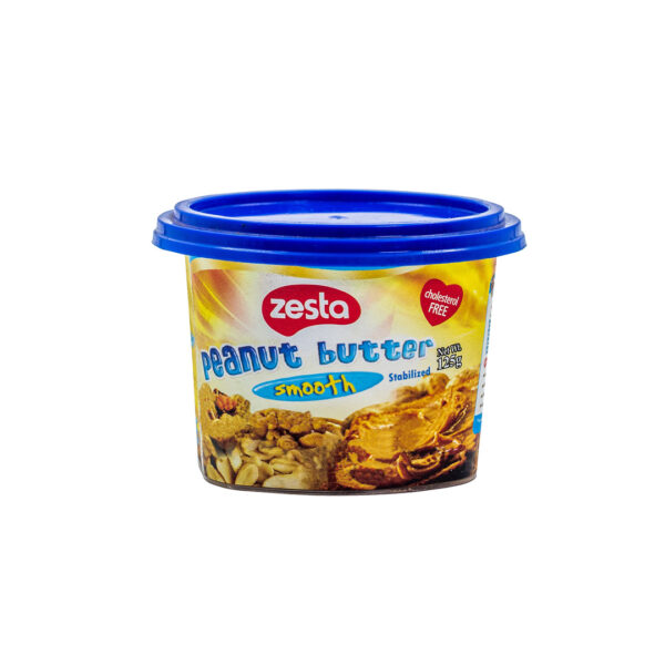 ZESTA SMOOTH PEANUT BUTTER 125G