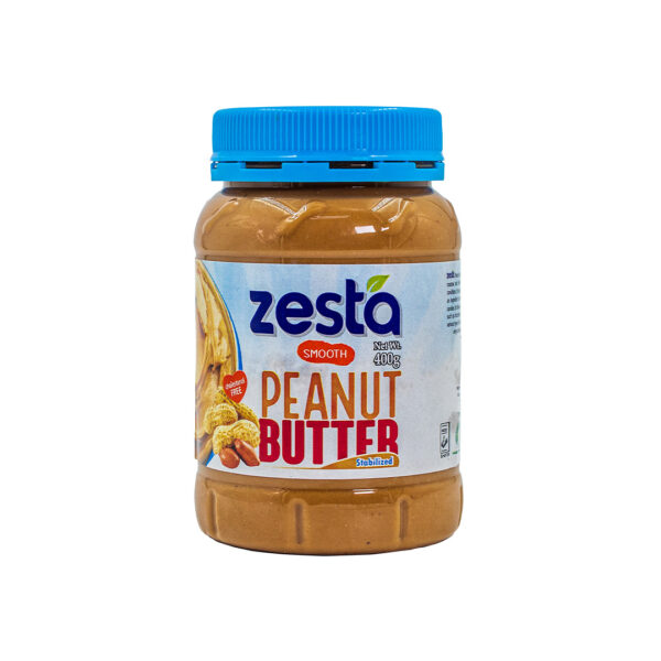 ZESTA SMOOTH PEANUT BUTTER 400G