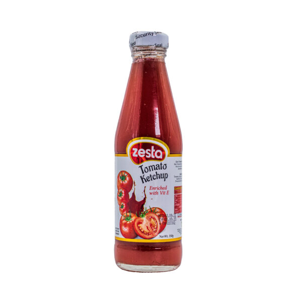 ZESTA TOMATO KETCHUP GLASS 350G