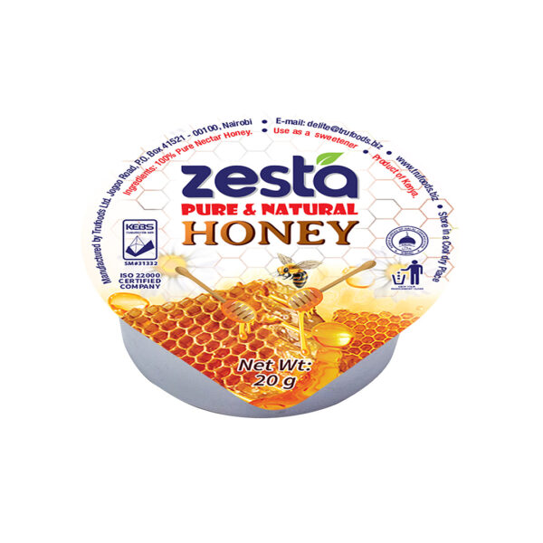 ZESTA NATURAL HONEY TUBS 20G