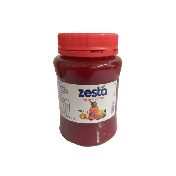 ZESTA MIXED FRUIT JAM PET 900G